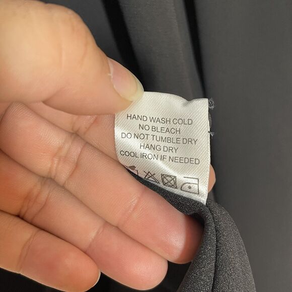 Tularosa X Revolve Skylar Mini Dress Black Lace Size Small V Neck Tie Back - Picture 12 of 12